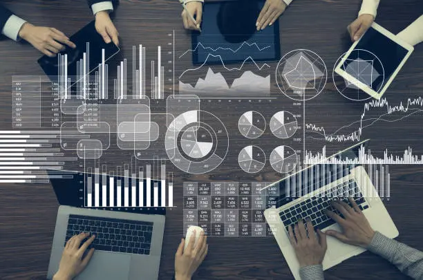 Visual representation showcasing a globe surrounded by interconnected banking symbols and arrows, symbolizing the global effort to promote financial inclusion and bridge the gap to economic empowerment for underserved populations.